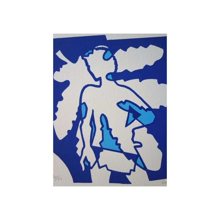 NOUVELLE ANNONCELéonor FINI  Deux jeunes femmes Gravure - SHOP.