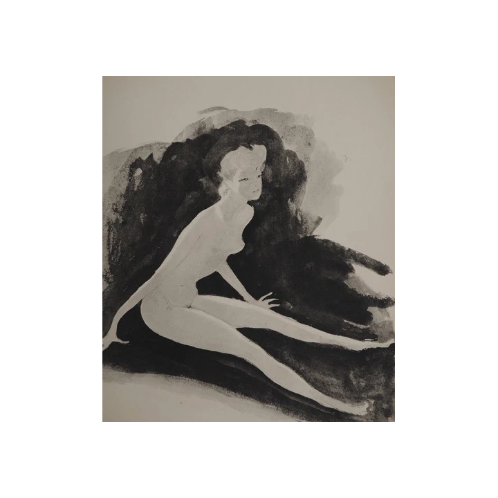 NOUVELLE ANNONCEJean-Gabriel DOMERGUE  Nu caché derrière le ri