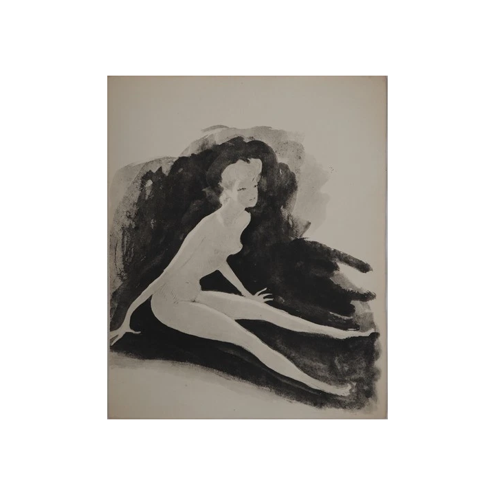 NOUVELLE ANNONCEJean-Gabriel DOMERGUE  Nu caché derrière le ri