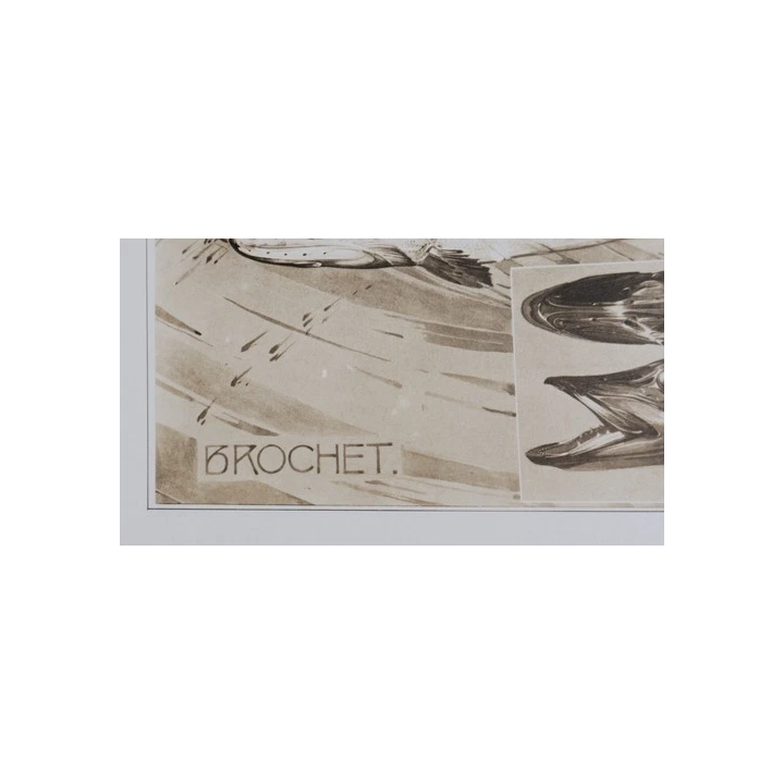 Albert Dubout Club Taurin Nimois Estampe Grand Format - SHOP.TKF