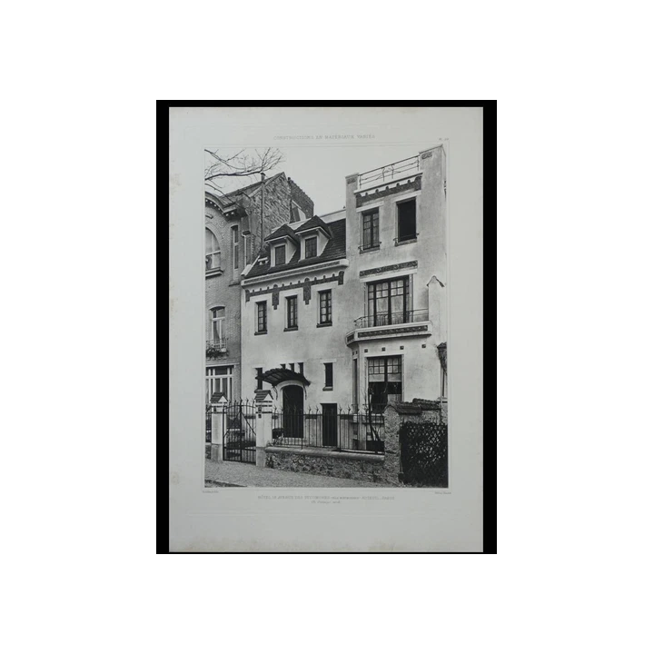 NOUVELLE ANNONCEGEORGE BARBIER SERENADE -1925- PLANCHE ART DECO 