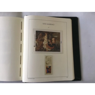 NOUVELLE ANNONCETimbre Poste Saint Marino 25 Timbres  4 Feuillet