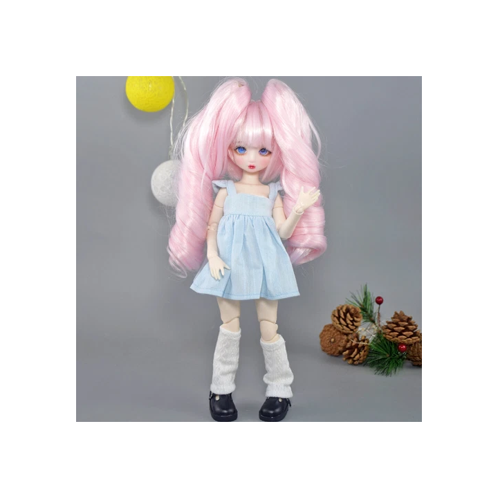 NOUVELLE ANNONCEMode Cheveux Rouges 16 Poupée BJD Mini Jouets J