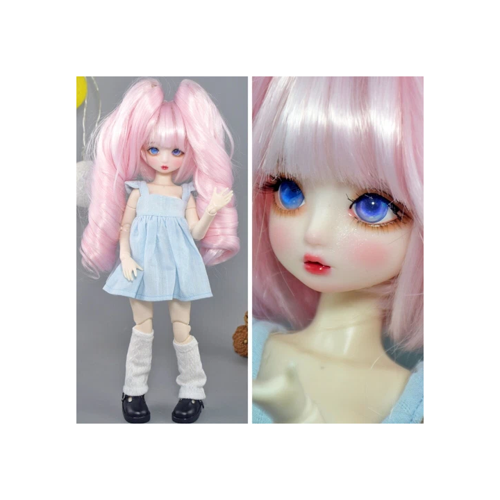 NOUVELLE ANNONCEMode Cheveux Rouges 16 Poupée BJD Mini Jouets J