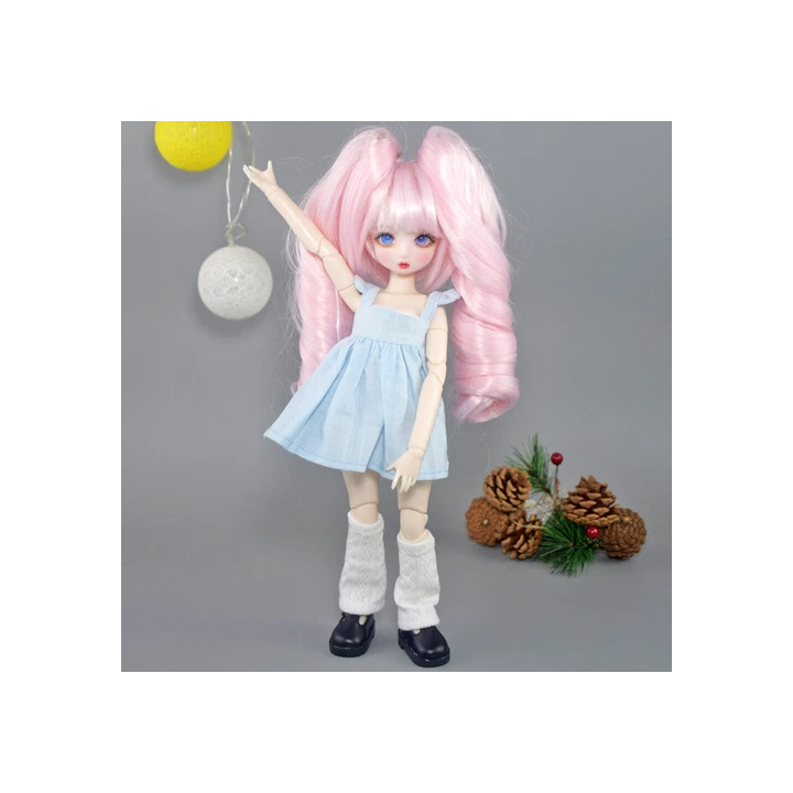 NOUVELLE ANNONCEMode Cheveux Rouges 16 Poupée BJD Mini Jouets J