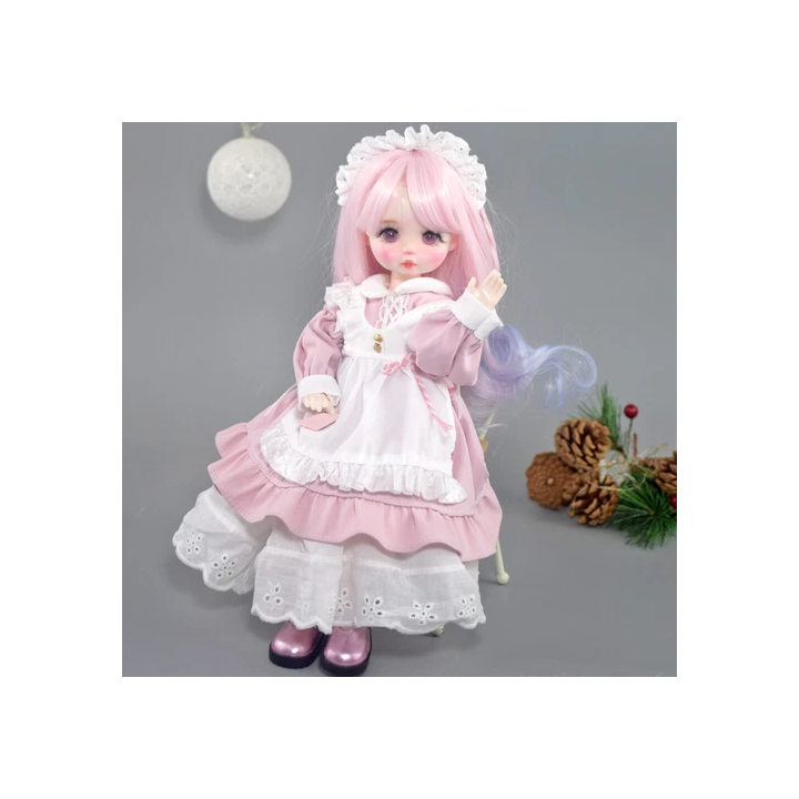 NOUVELLE ANNONCEPoupée BJD 30cm Avec 2 Yeux Différents Couleur