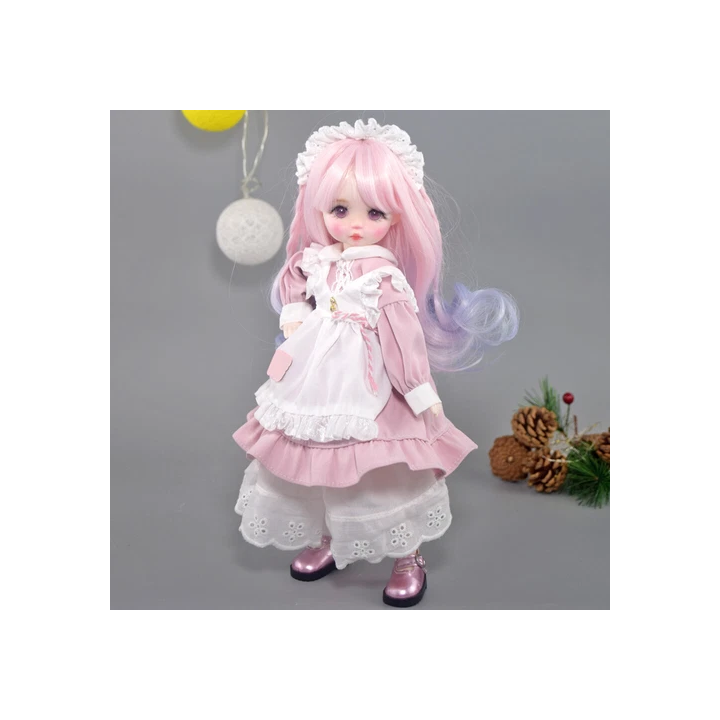 NOUVELLE ANNONCEPoupée BJD 30cm Avec 2 Yeux Différents Couleur
