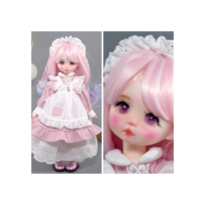 NOUVELLE ANNONCEPoupée BJD 30cm Avec 2 Yeux Différents Couleur