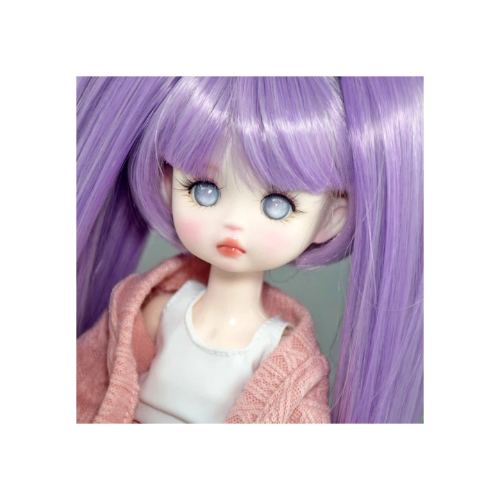 NOUVELLE ANNONCE12 Poupée BJD  Visage Fait À La Main  Orange  