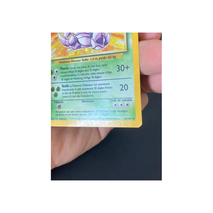 NOUVELLE ANNONCECARTE POKEMON RAICHU 14102 HOLO SET DE BASE - BE