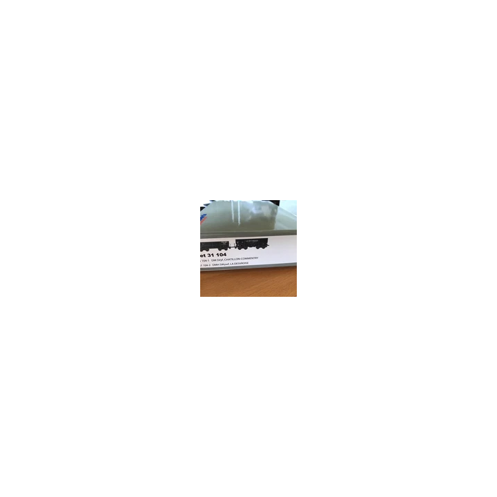 NOUVELLE ANNONCELS MODELS 31105 SET DE 2 WAGONS TRÉMIES DM REDA
