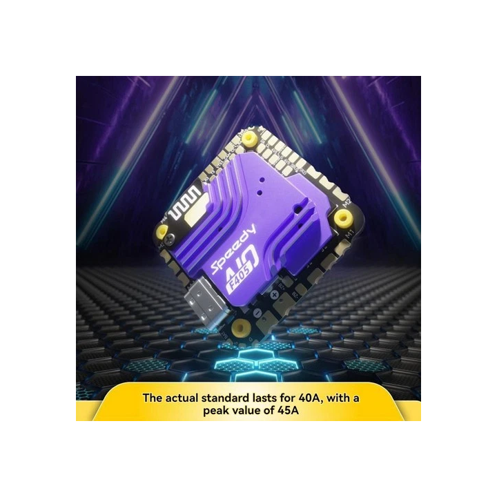 NOUVELLE ANNONCEContrôleur de Vol F722 Stack F7 BLHELI-S 100A 4