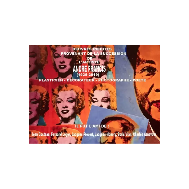 NOUVELLE ANNONCEANDRE FRANCIS 1925-2019 Ensemble de 4 Photos-mon
