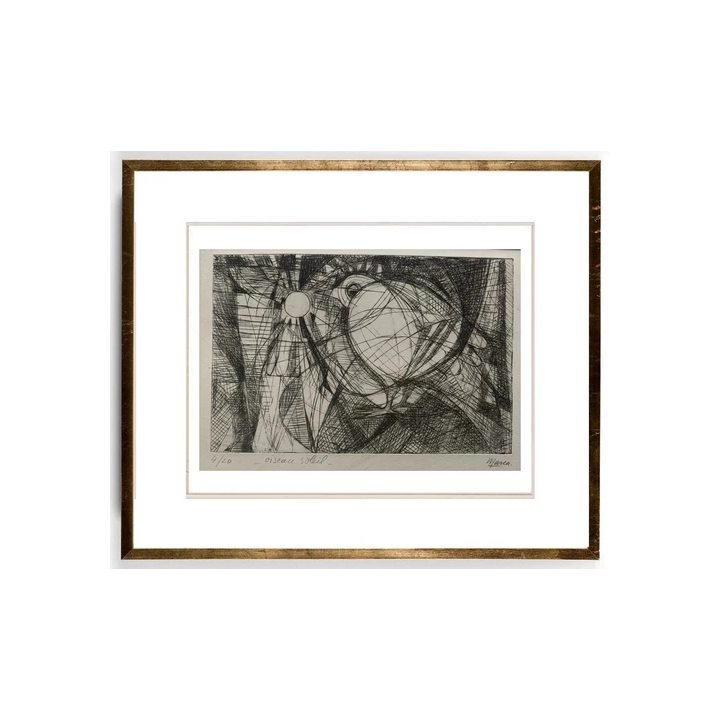 NOUVELLE ANNONCEANCIEN BOIS GRAVE ORIGINAL PORTRAIT DU PEINTRE M