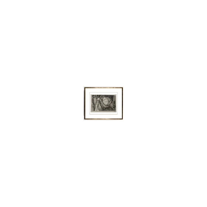 NOUVELLE ANNONCEANCIEN BOIS GRAVE ORIGINAL PORTRAIT DU PEINTRE M