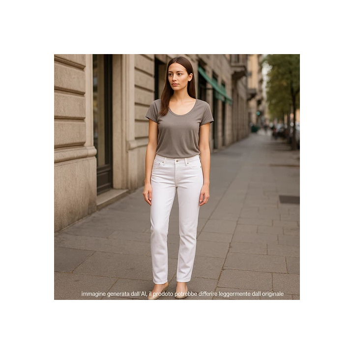 NOUVELLE ANNONCEJeans Femme 41 EU 37 W27 M Moyen Orange Skinny F