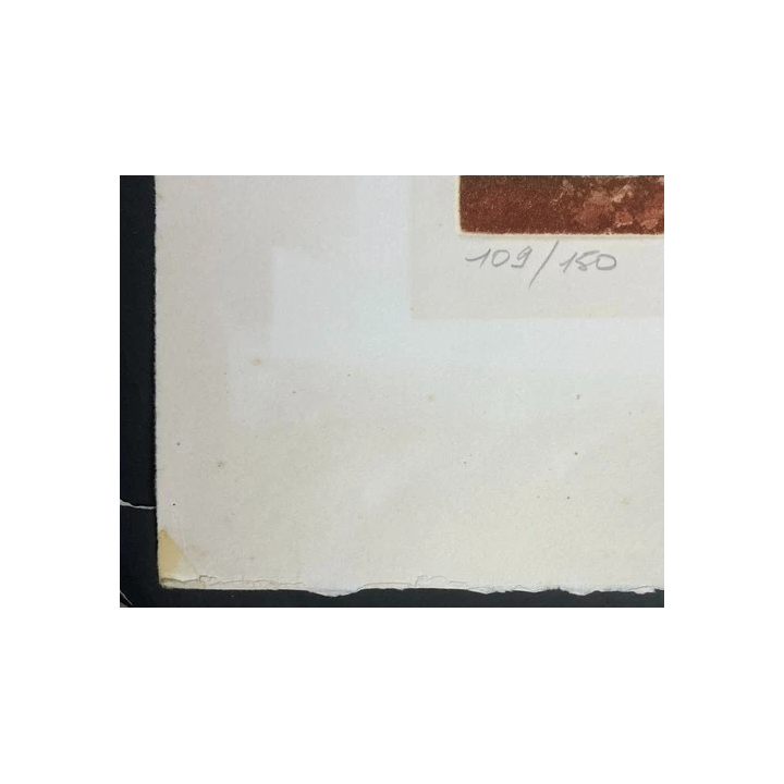NOUVELLE ANNONCEJANINE MARCA 1921-2013 ECOLE DE PARIS EAU-FORTE 