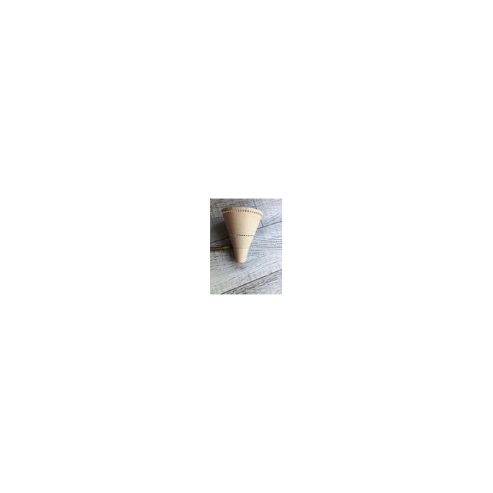 Coupelle Mortier Monoxyle Artisanal Bois Sculpté Brutaliste Art