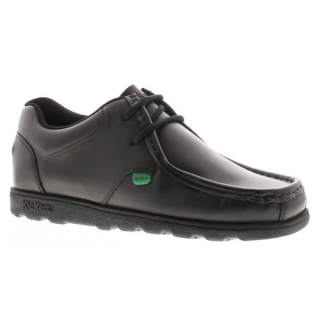 Kickers Chaussures École Garçon Fragma Dentelle 3 Junior Cuir 