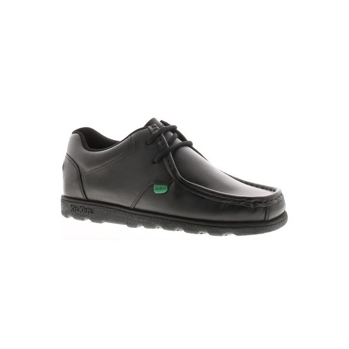 Kickers Chaussures École Garçon Fragma Dentelle 3 Junior Cuir 