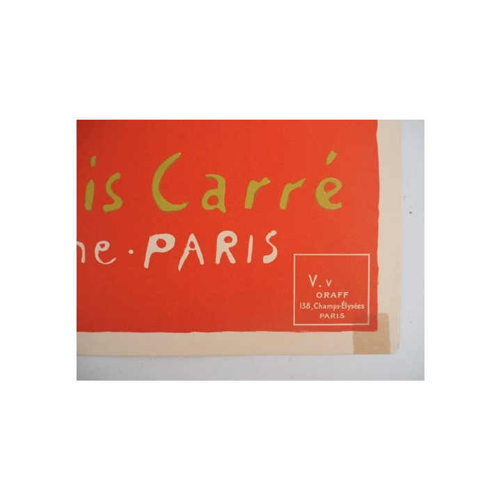 NOUVELLE ANNONCEAFFICHE DART Joan MIRO  Composition colorée fle