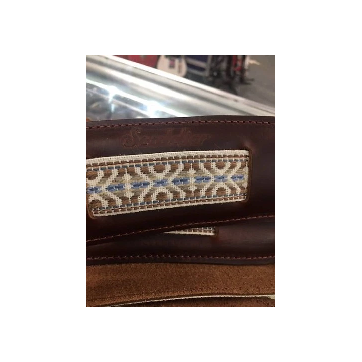 Souldier Crocus Leather Saddle Guitar Strap Free Shipping in the