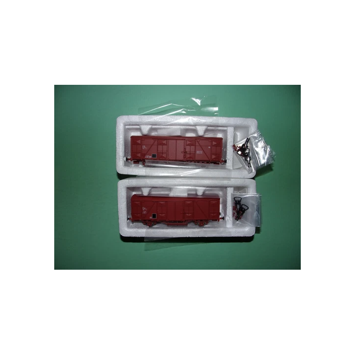 NOUVELLE ANNONCELS MODELS coffret 2 wagons EVS toit haut 30670 N