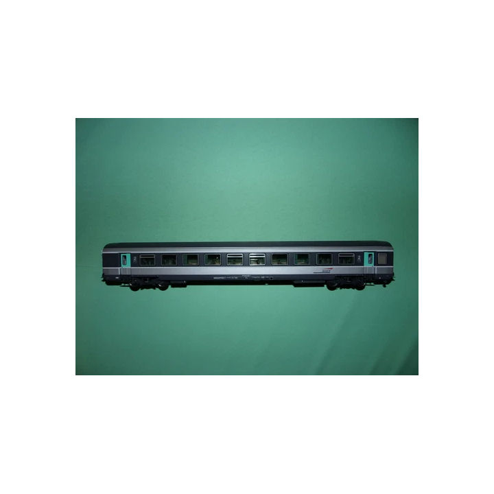 NOUVELLE ANNONCEELECTROTREN wagon porte autos Ladks GEFCO bleu  