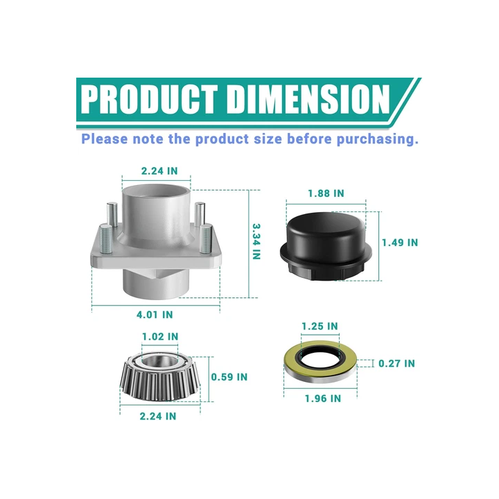 Set of 4 New Chromed Wheel Hub Center Caps 18 Inch Snap for 2007
