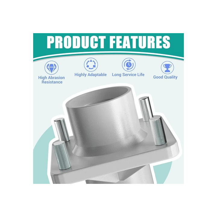 Set of 4 New Chromed Wheel Hub Center Caps 18 Inch Snap for 2007