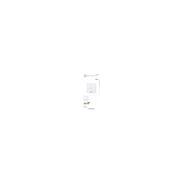 SEB VS404300 Cuiseur vapeur VitaCuisine Compact - Blanc - SHOP.T