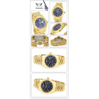 Bracelet Doré Antique Art Deco Floral CZ Bleu 1920s Style Maria