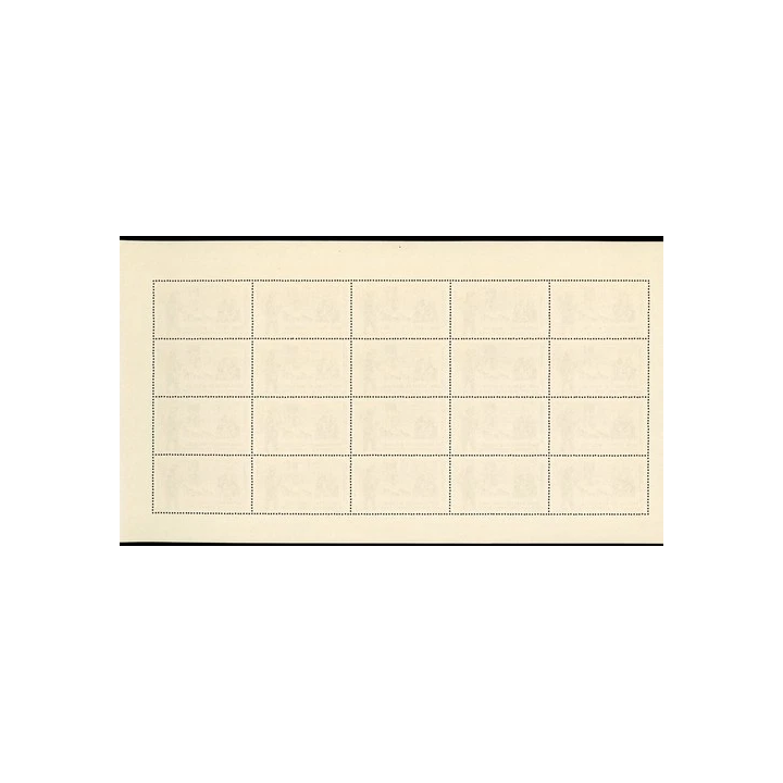 NOUVELLE ANNONCESPM Miquelon 1942 Feuille Sheet Neuf Yt PA 9 Qui