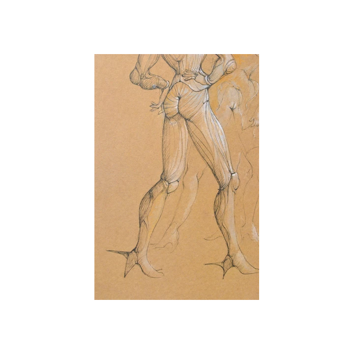 JANICK LEDERLE GRÈCE - FEMME ASSISE 1990 lithographie signée -