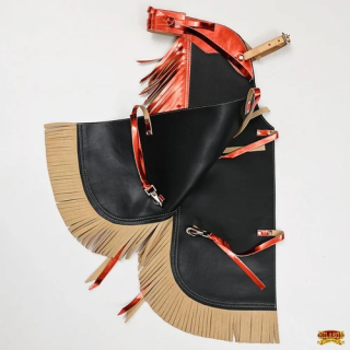 Poitrine western en cuir neuve de toutes tailles et couleurs - S