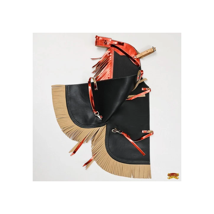 Poitrine western en cuir neuve de toutes tailles et couleurs - S