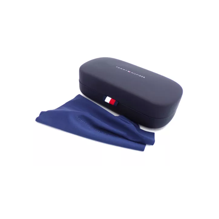 NOUVELLE ANNONCETommy Hilfiger Lunettes Noir Brillant Gris Avec 