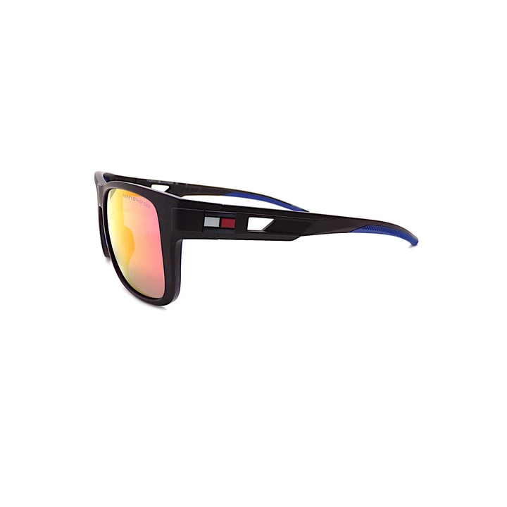 NOUVELLE ANNONCETommy Hilfiger Lunettes Noir Brillant Gris Avec 