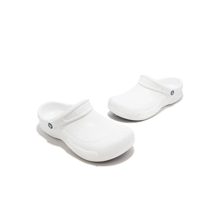 NOUVELLE ANNONCECrocs Bistro Black White Men Unisex Slip On Sand