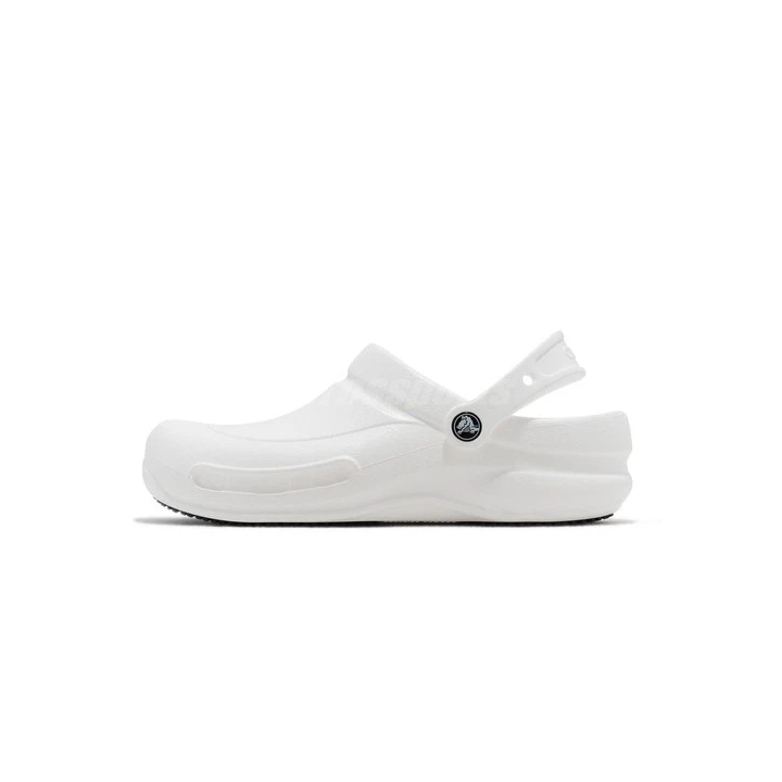 NOUVELLE ANNONCECrocs Bistro Black White Men Unisex Slip On Sand