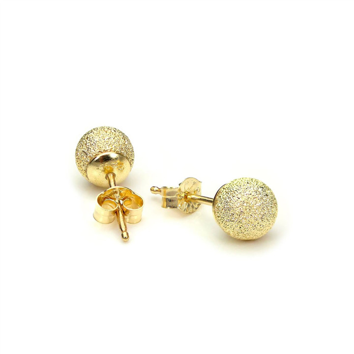 Boucle dOreille Créole en Or Jaune 9 Carats Diamètre 11mm - SH