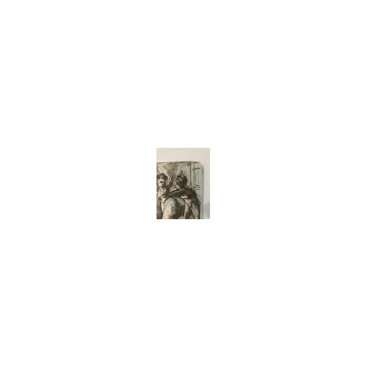 NOUVELLE ANNONCEBelle Peinture Huile Carton Portrait Barbe Expre