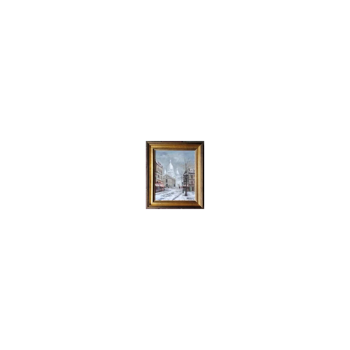 NOUVELLE ANNONCEBelle Peinture Gouache 1950 Nature Morte Motif F