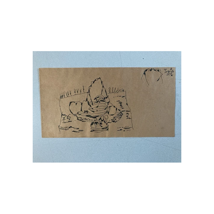 NOUVELLE ANNONCEBeau Dessin Oiseau Mine De Plomb Cubiste Cubisme