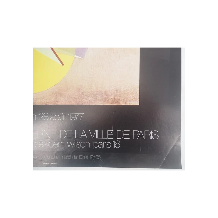 NOUVELLE ANNONCEAFFICHE DART GRAUSALA  Composition de bouteille 