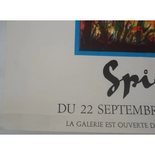 NOUVELLE ANNONCEAFFICHE DART GEREAU  Regard triste dune petite f